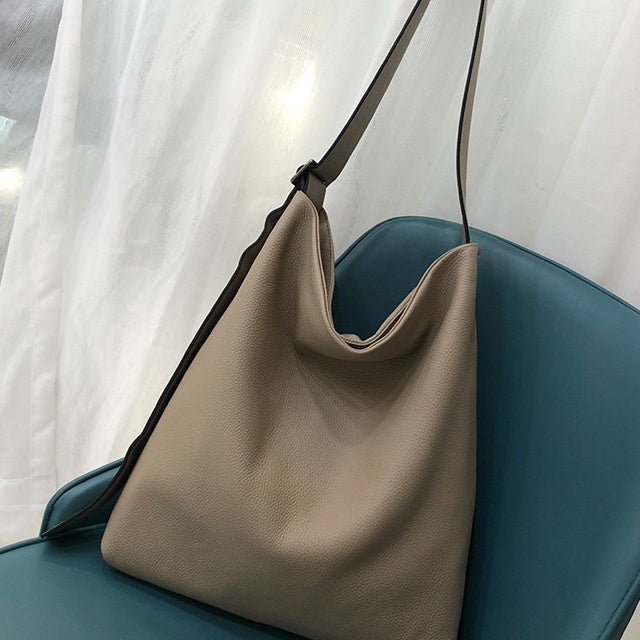 New Top Layer Cowhide Natural Fall Crossbody Shoulder Bag