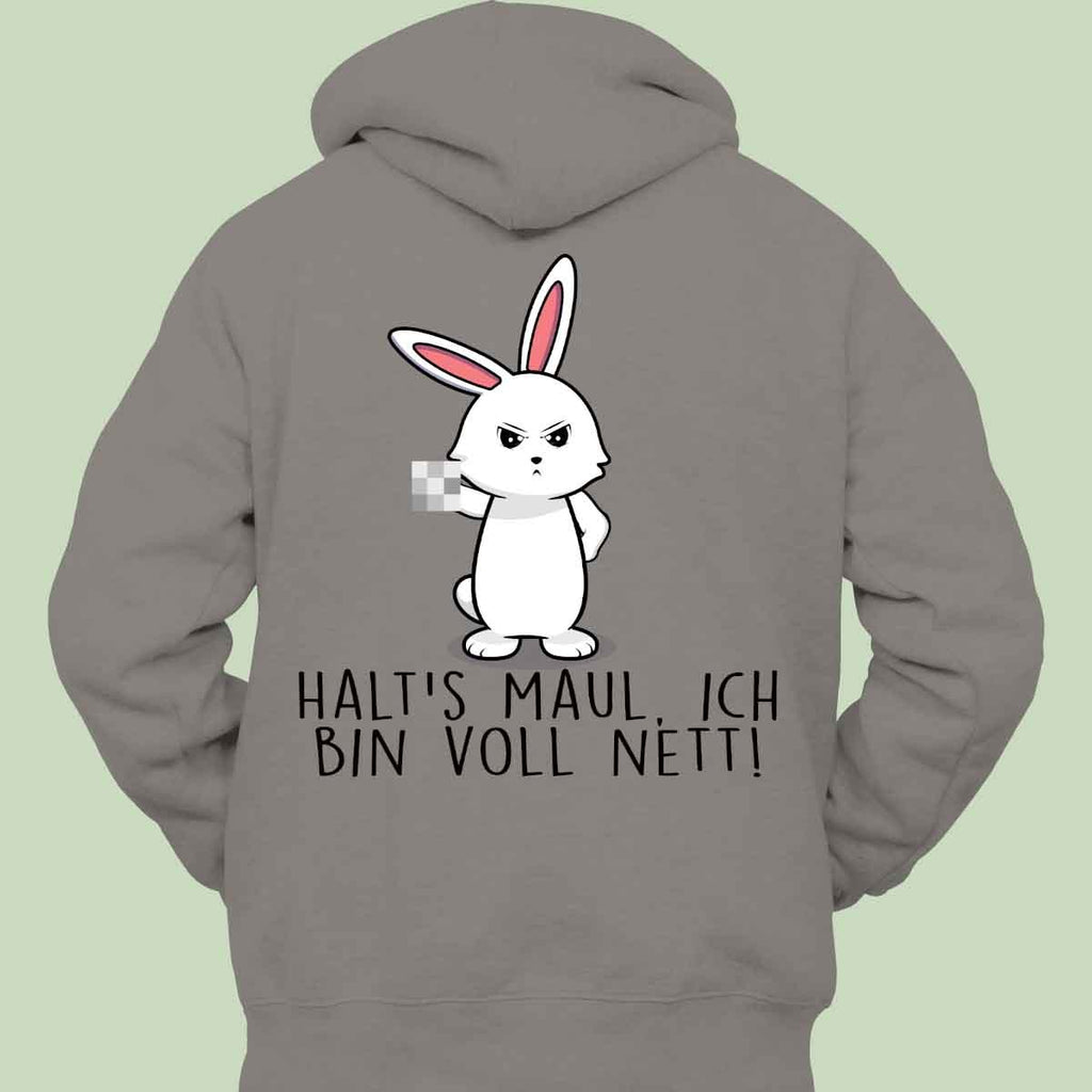 Kitchen Rabbit Hoodie Back Print