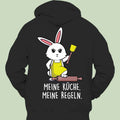 Kitchen Rabbit Hoodie Back Print